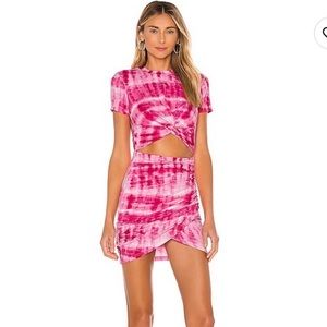 Super down dress size L from revolve